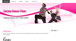 Desktop Screenshot of karynsdanceplace.com